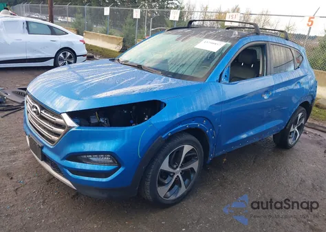 2017 Hyundai Tucson Limited from USA, damaged, VIN KM8J3CA29HU376130